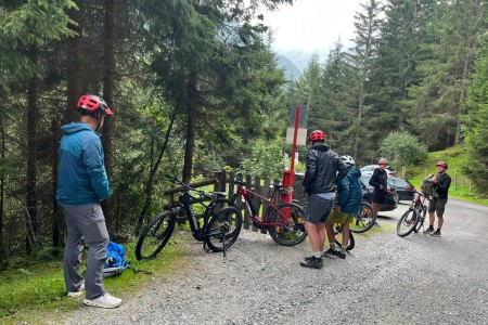 E-Bike Tour mit Toni sen. zur Hirschgrubenalm
