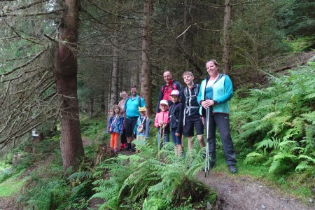 Wanderung mit Maria zur Hirschgrubenalm