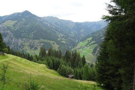 Wanderung mit Maria zur Hirschgrubenalm