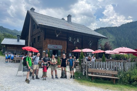 Wanderung mit Toni sen. zu den Tr&ouml;gseen