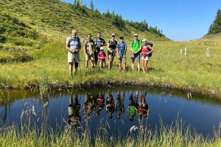 Wanderung mit Toni sen. zu den Tr&ouml;gseen