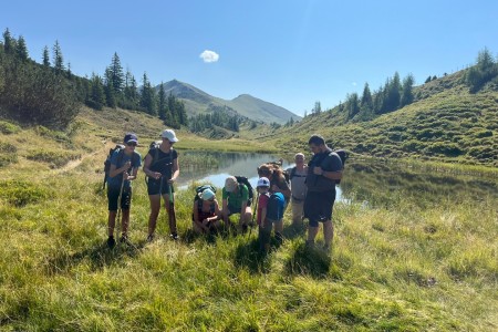 Wanderung mit Toni sen. zu den Tr&ouml;gseen
