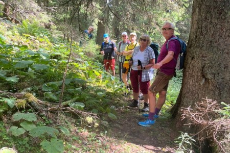 Wanderung mit Toni Senior im Niggeltal