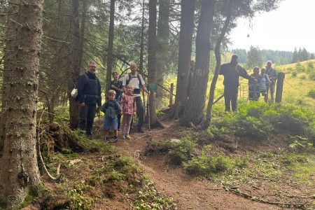 Wanderung mit Toni sen. zur Maurachalm
