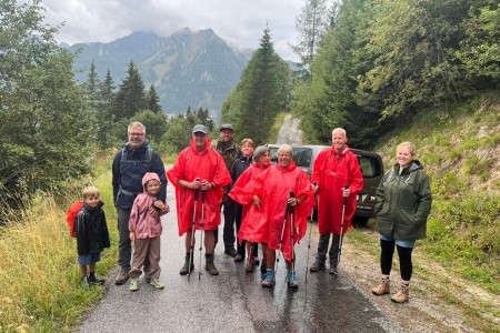Wanderung mit Toni sen. zur Maurachalm