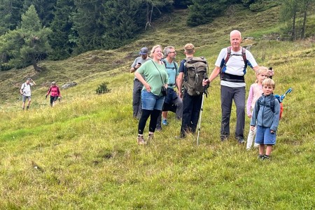 Wanderung mit Toni sen. zur Maurachalm