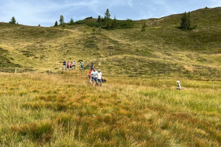 Stammgast Wanderung mit Toni Senior Spatlacken-Wetterkreuz-Saukaralm