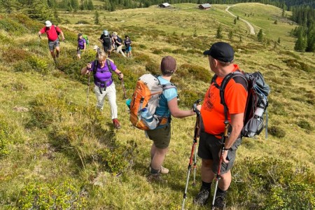 Stammgast Wanderung mit Toni Senior Spatlacken-Wetterkreuz-Saukaralm