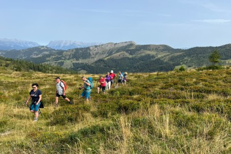 Stammgast Wanderung mit Toni Senior Spatlacken-Wetterkreuz-Saukaralm