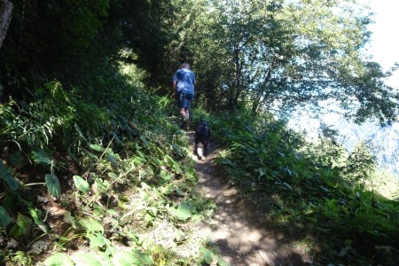 Wanderung mit Dominik zur Hirschgrubenalm
