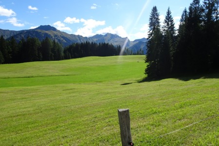 Wanderung mit Dominik zur Hirschgrubenalm