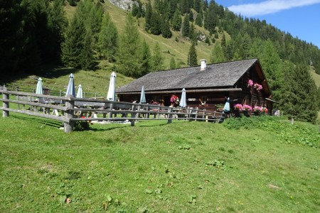 Wanderung mit Dominik zur Hirschgrubenalm