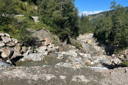 Wanderung mit Toni sen. zur Breitenebenalm