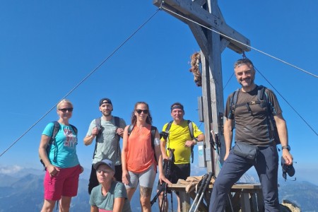 Bergtour zum Schuhflicker mit Toni Sen.