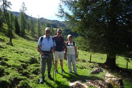 Wanderung mit Maria &uuml;ber die Gro&szlig;wildalm zur Karseggalm