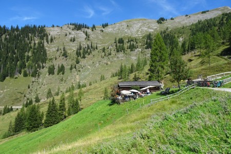 Wanderung mit Maria &uuml;ber die Gro&szlig;wildalm zur Karseggalm