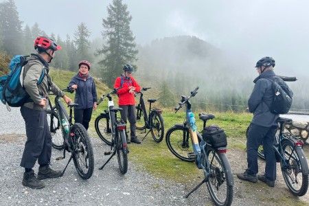E-Bike Tour mit Toni sen. zur Bichlalm