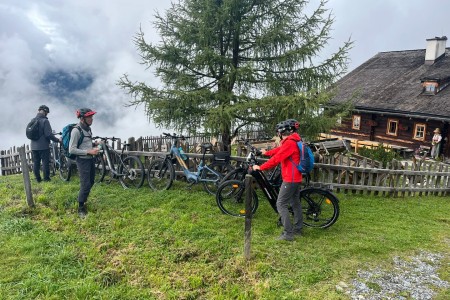 E-Bike Tour mit Toni sen. zur Bichlalm