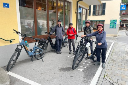 E-Bike Tour mit Toni sen. zur Bichlalm