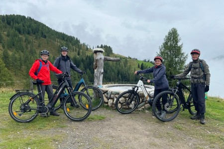 E-Bike Tour mit Toni sen. zur Bichlalm