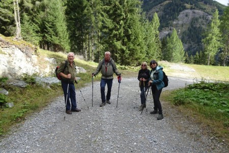 Wanderung mit Maria zur Hubalm