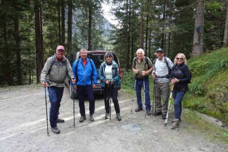 Wanderung mit Maria zur Hubalm