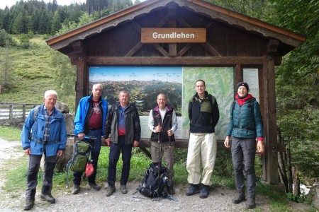 Wanderung mit Maria sen. zur Filzmoosalm