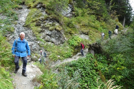 Wanderung mit Maria sen. zur Filzmoosalm