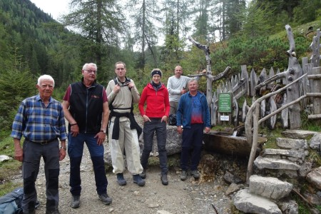 Wanderung mit Maria sen. zur Filzmoosalm