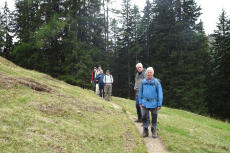 Wanderung mit Maria sen. zur Filzmoosalm
