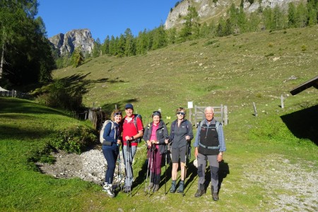 Wanderung mit Maria sen. zum Tennk&ouml;pferl