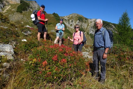 Wanderung mit Maria sen. zum Tennk&ouml;pferl