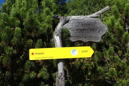 Wanderung mit Maria sen. zum Tennk&ouml;pferl