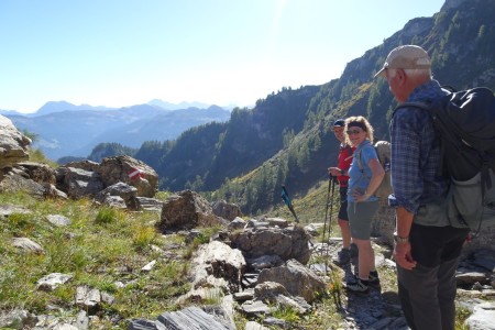 Wanderung mit Maria sen. zum Tennk&ouml;pferl