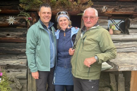 E-Biketour zur Maurachalm, Unterwandalm, Karseggalm mit Toni Sen.