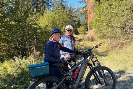 E-Biketour zur Maurachalm, Unterwandalm, Karseggalm mit Toni Sen.