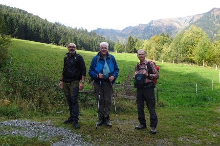 Wanderung mit Maria zur Aigenalm