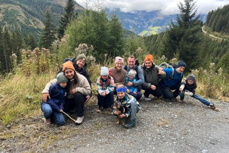 Wanderung mit Toni im Bereich der Breitenebenalm
