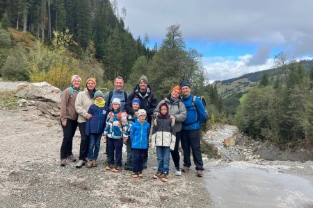 Wanderung mit Toni im Bereich der Breitenebenalm