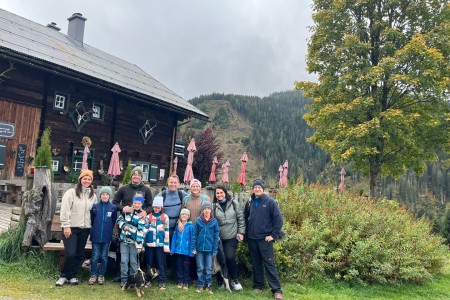 Wanderung mit Toni im Bereich der Breitenebenalm