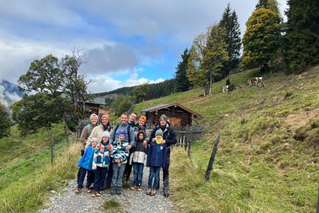 Wanderung mit Toni im Bereich der Breitenebenalm