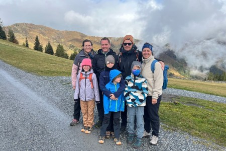 Wanderung mit Toni sen. zum Gro&szlig;arler Sinnesweg