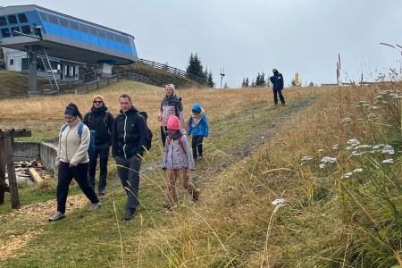 Wanderung mit Toni sen. zum Gro&szlig;arler Sinnesweg