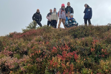 Wanderung mit Toni sen. zum Gro&szlig;arler Sinnesweg
