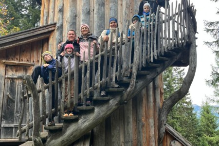 Wanderung mit Toni sen. zum Gro&szlig;arler Sinnesweg