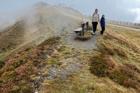 Wanderung mit Toni sen. zum Gro&szlig;arler Sinnesweg