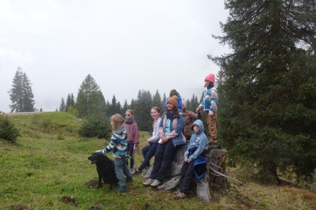 Wanderung mit Maria zur Loosb&uuml;helalm und Wei&szlig;alm