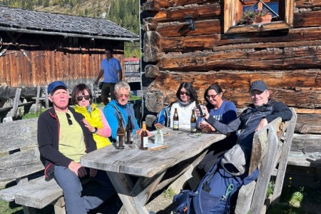 Wanderung mit Toni, Hennebichelalm-Tr&ouml;ge-Spatlacken-Weissalm