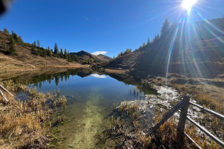 Wanderung mit Toni, Hennebichelalm-Tr&ouml;ge-Spatlacken-Weissalm