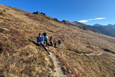 Wanderung mit Toni, Hennebichelalm-Tr&ouml;ge-Spatlacken-Weissalm